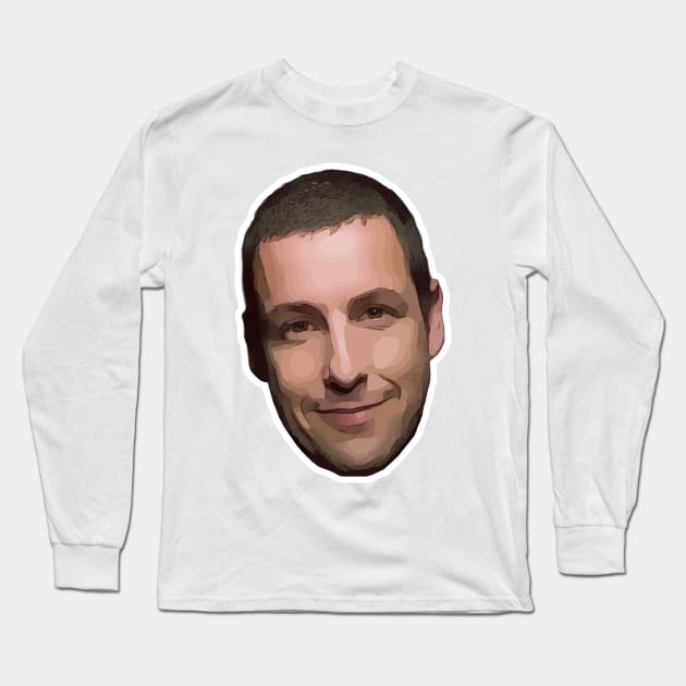 Adam Sandler Long Sleeve T-Shirt by Playful Creatives